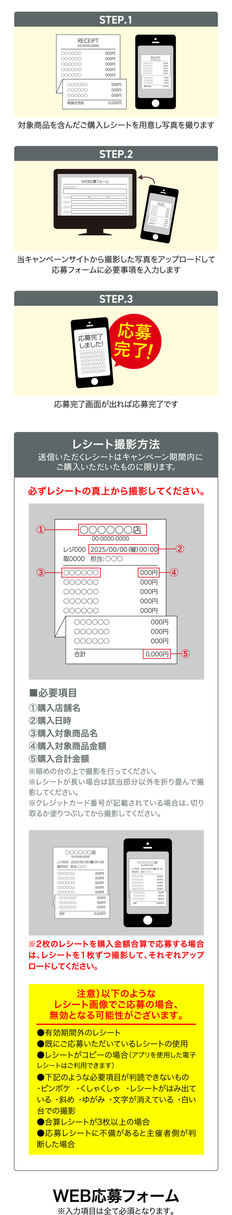 WEBからの応募